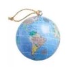 Restoration Hardware Globe Ornament Earth America Map Travel Light Weight