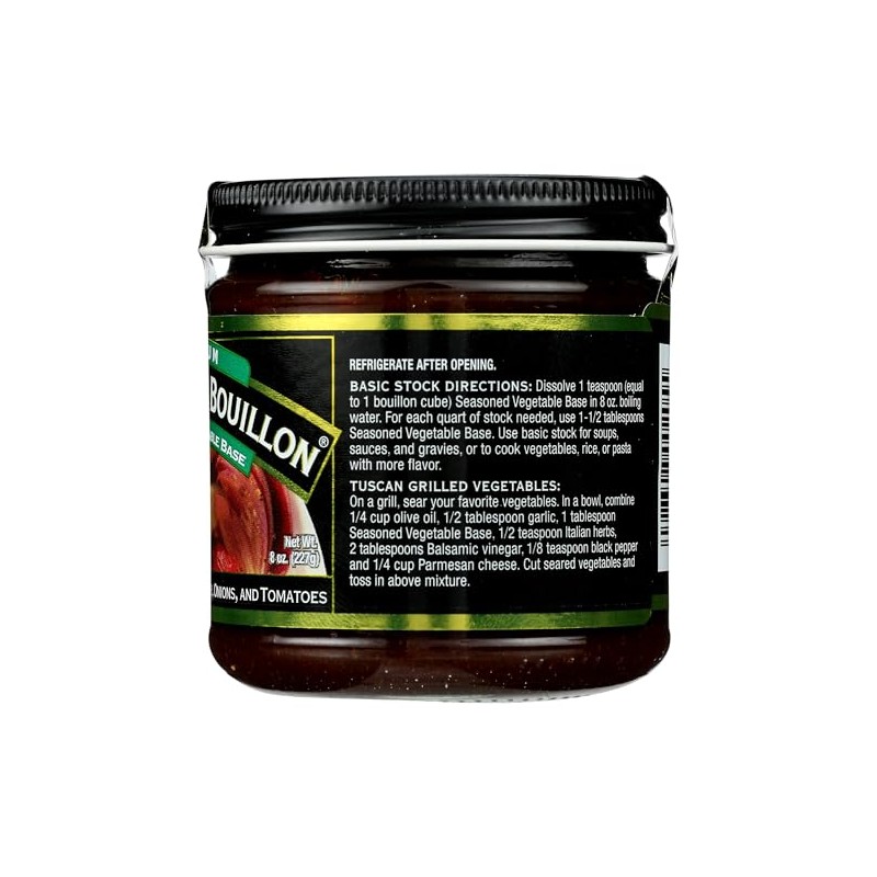 Better Than Bouillon Seasoned Vegetable Base, 8 Ounces (Pack Of