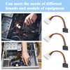 Noenaeni 4PCS 4Pin Molex to SATA Power Cables(SATA to Molex)