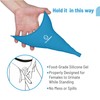 Slick- Female Urination Device, Blue Female Urinal, Urinal for Women,