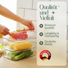 SimpleU Fridge Organiser Stickers, 32 Labels for Food Storage, Kitchen