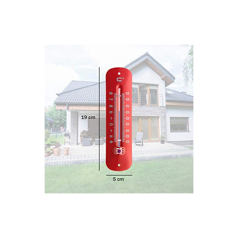 TFA Dostmann 12.2051.05 Indoor and Outdoor Thermometer for Measuring Outdoor