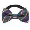 MHA 20047 Children's Lily Crest Bow Tie, B. Green
