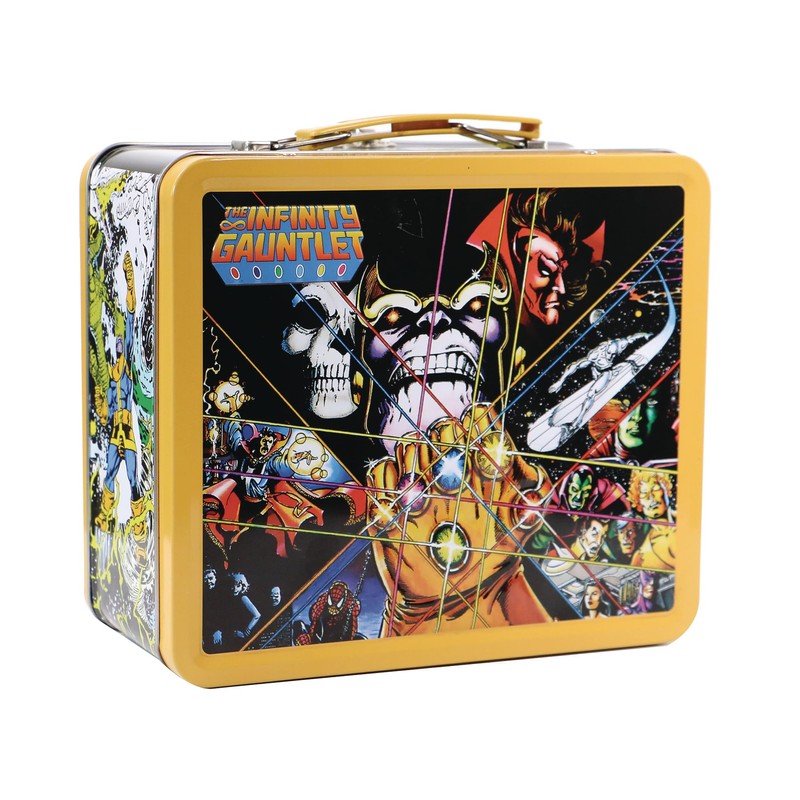 The Infinity Gauntlet Tin Titans Previews Exclusive Lunch Box with