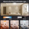 DoHome Smart LED Ceiling Lights RGBCW Color Changing Ceiling Light