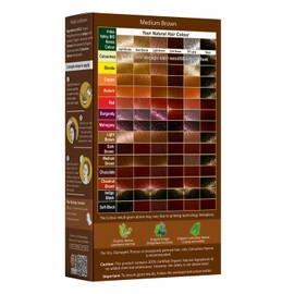 Indus Valley Medium Brown Henna Hair Color-100% Pure & Natural