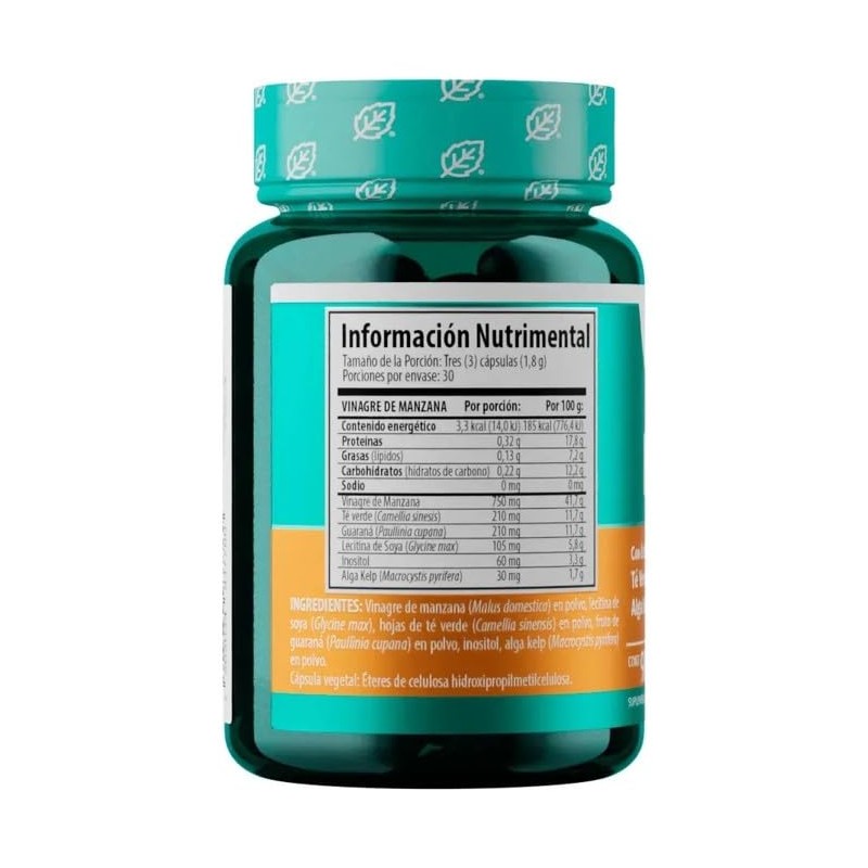 Solanum Vinagre De Manzana 90 Capsulas