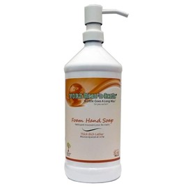 Worx Clean-'n'-Gentle Foam Hand Soap 32 oz. (945 ml) Rich Lather, Silky Smooth, Light Juniper Berry Fragrance