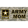 Army Mom Camo Photo License Plate