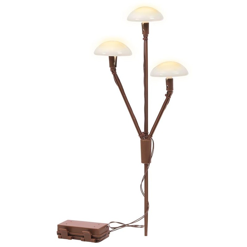 moses. Leaf & Blossom Garden Light Mushroom - LED Garden