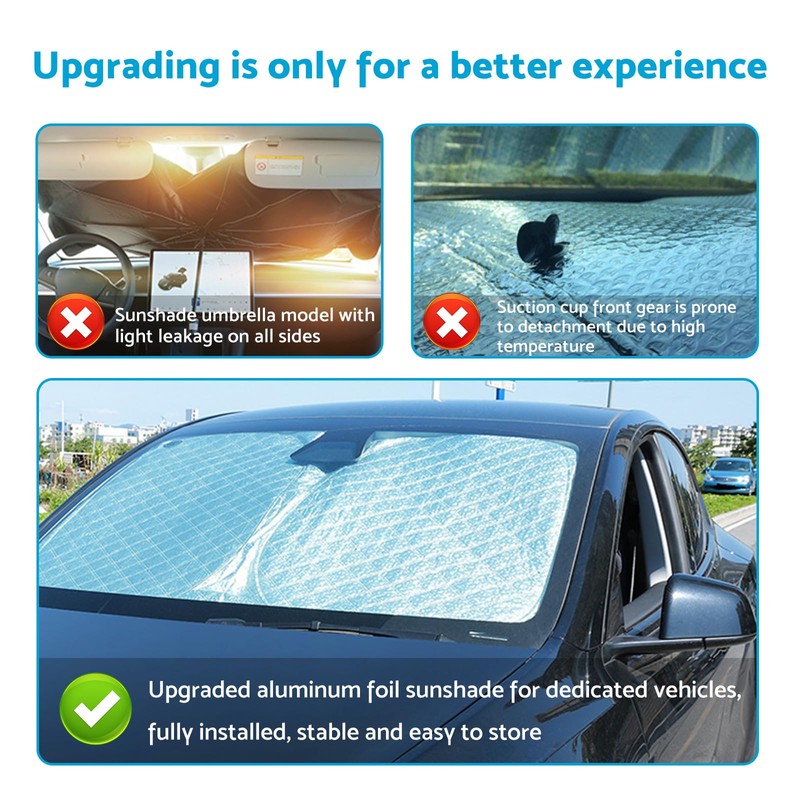 MAX COOL 6 Layer Windscreen Sun Shade Suitable for Mitsubishi