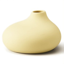 TAMAKI Flower Base AYA T-956588 Yellow, 3.7 x 2.5 inches (9.5 x 6.3 cm)