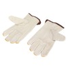 Garden Cowhide Gloves Puncture Proof Wearproof Full Finger Leather Gloves