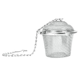 Colador de Té Acero Inoxidable, Infusor Bola Malla Ecológico con Cadena, Colador para Hojas Sueltas y Sopa, Ideal para Té Caliente, Infusiones Frías, 