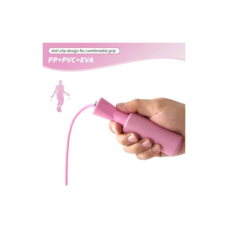 Cuerda de saltar inalámbrica para hombres y mujeres