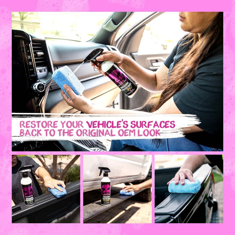 Voodoo Ride ® VR-1006 Dressing-N-Protectant White New Car Scent Restores