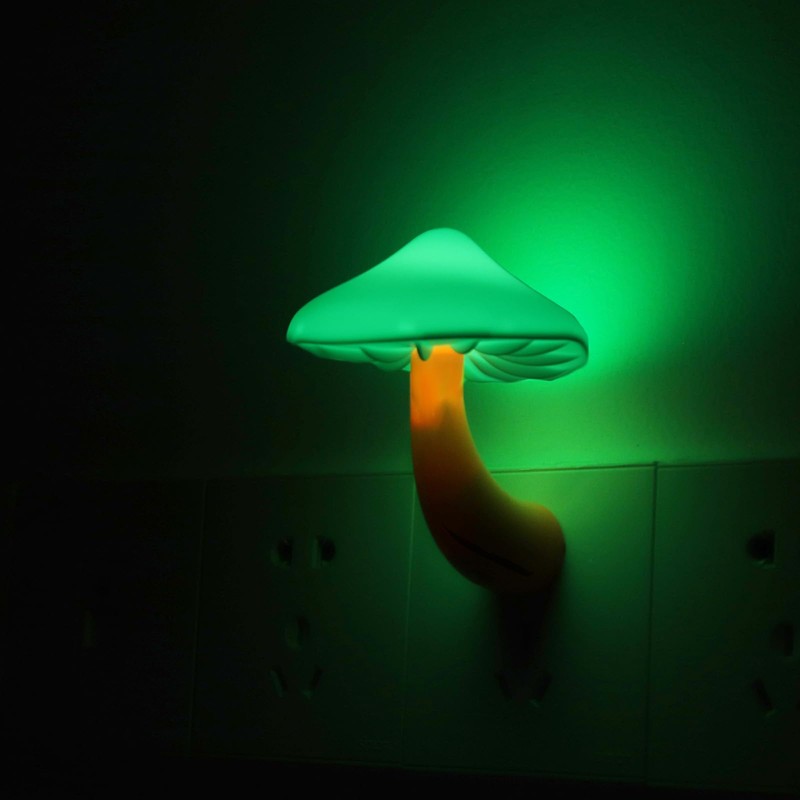 AUSAYE 4 Pack Plug in Night Light, Mushroom Light LED