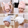 Hair Cap, Dry Cap, Towel Cap, Absorbent Towel, Adult Children,