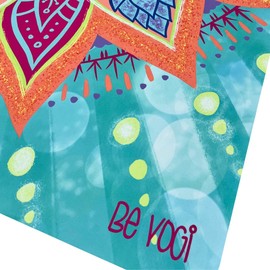 Yoga Mat with colorful Mandala Author´s Design PURA VIDA