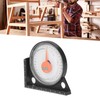 WOOXGEHM Protractor, 0 to 360 Degree Measuring Range, Pointer Leveling