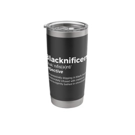 Blacknificent - Black History & African Roots Afro Stainless Steel Insulated Tumbler