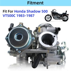 Carburetor Carb Compatible with Honda VT500 1983-1987 Honda VT500 Replace OE # 16100-MF5-752