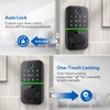 Smart Door Lock Deadbolt with Keypad: Keyless Entry Door Lock