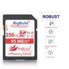 BigBuild Technology 256GB UHS-I U3 95MB/s Memory Card For Canon