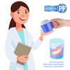 Large Denture Baths Cup, False Teeth Bath Cup with Strainer