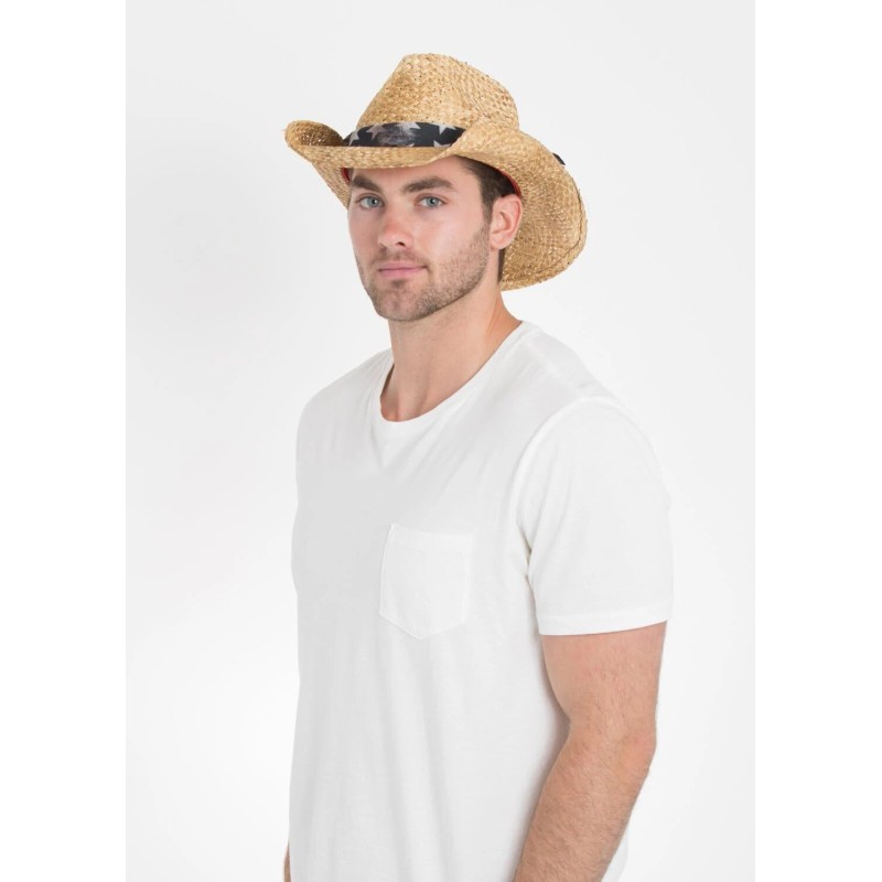 Peter Grimm Hadley Drifter Cowboy Hat - Natural Brown