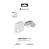 ZAGG mophie Speedport 120W 4-Ports USB-C & USB-A Fast Charger,