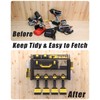 WellMall Power Tool Organizer Holder - Wall Mount Style for