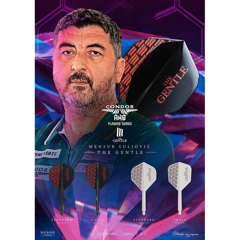 CONDOR AXE THE GENTLE Standard M Black Mensur Suljovic Condor