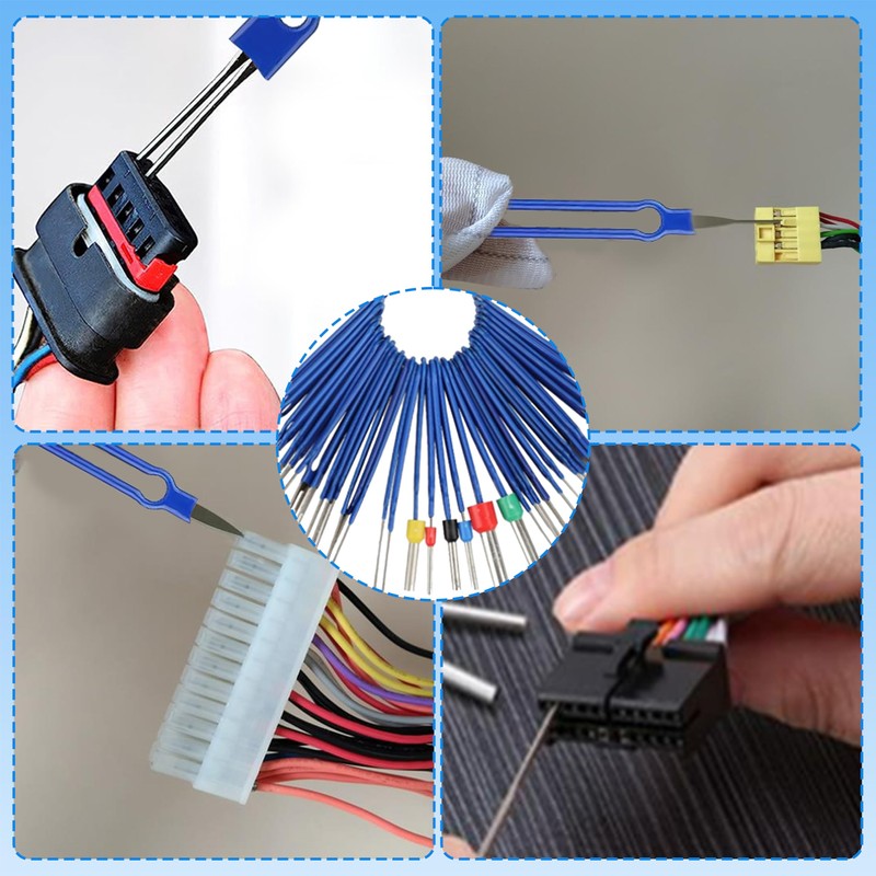 36Pcs Terminal Removal Tool Kit, Pin Extractor Tool with Protective