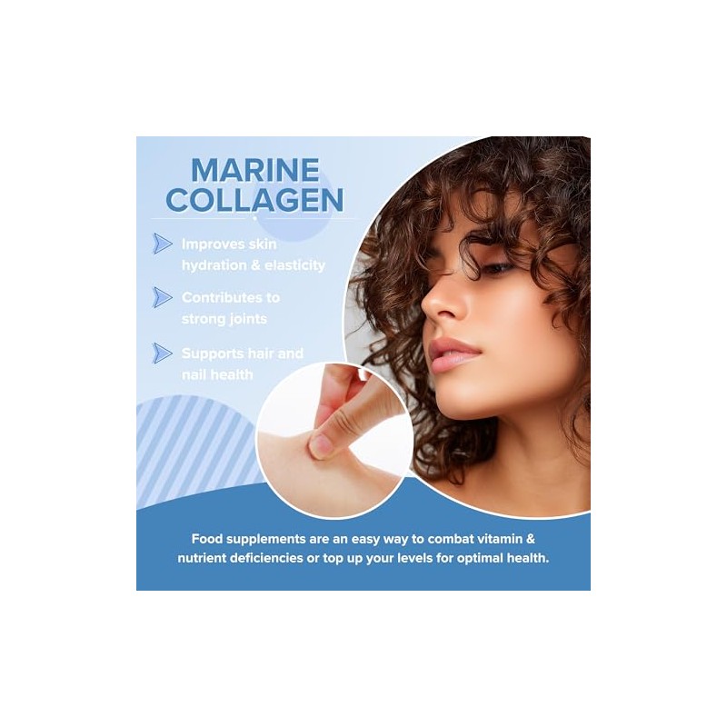 Grape Tree Marine Collagen 500mg Capsules – 120 Capsules Hydrolysed