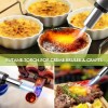 Homitt Kitchen Butane Torch Lighter, Culinary Blow Torch Refillable for