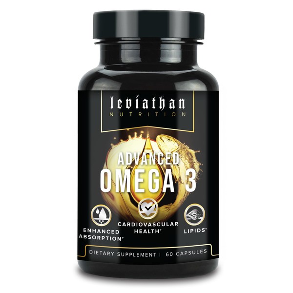 Leviathan Fish Oil Omega 3 Capsules | Premium Norwegian Omega
