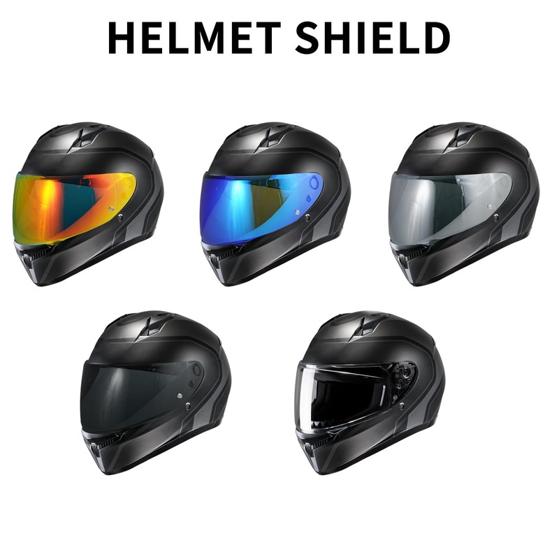 VCOROS HJ-34P Helmet Visor - HJ-34P Helemt Shield Visor Tinted