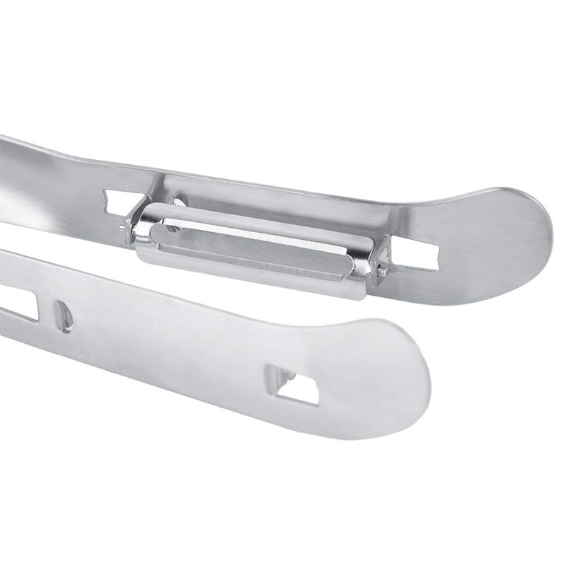 Asparagus Peeler, Stainless Steel Double Edge Vegetables Peeler Hand Kitchen