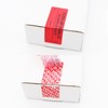 RLSYM Tamper Evident Security Labels 1 x 3 Inch Red