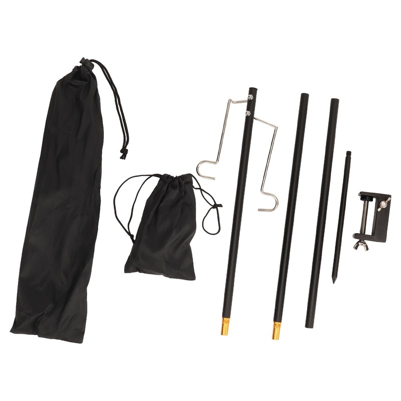 Camping Lantern Stand Camping Folding Lamp Pole Lightweight Portable Outdoor