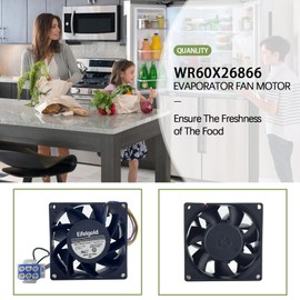 WR60X26866 Evaporator Fan Motor WR60X26033 WR60X24303 WR60X29099 WR60X10356 WR60X13357 Refrigerator Evaporator Fan Motor Evaporator Fan for ge Refrigerator ge Fridge Evaporator Fan Motor