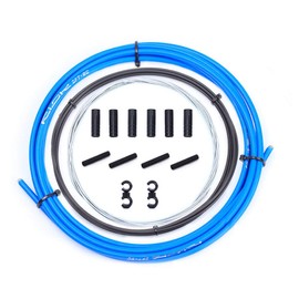 Universal Bicycle Shift Cable Bicycle Cable Housing Bicycle Cable Tube for MTB Road Bikes (White)