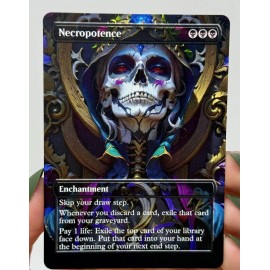 Necropotence - Proxy Card with Custom designed art