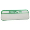 100 x PRE PRINTED LABELS - Serial Number PK100 -
