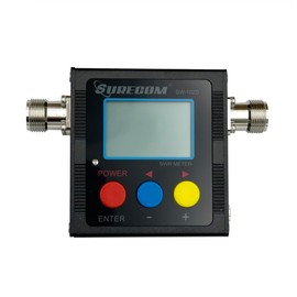 Mcbazel Surecom SW-102D-S VHF/UHF 125-525Mhz 120W V.S.W.R. & Power Meter (SO239 Connector)