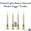Celestial Lights Set of Four Battery Operated Remote Programmable Window