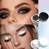 Black Matte Eyeshadow – Creamy, Highly Pigmented, Waterproof & Long-Lasting,