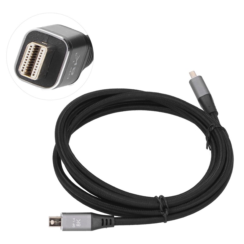 2M MINI DP to MINI DP 8K 60Hz/4K 120Hz HD