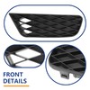 BXZ Front Bumper Insert Outer Grille Fog Light Lamp Cover